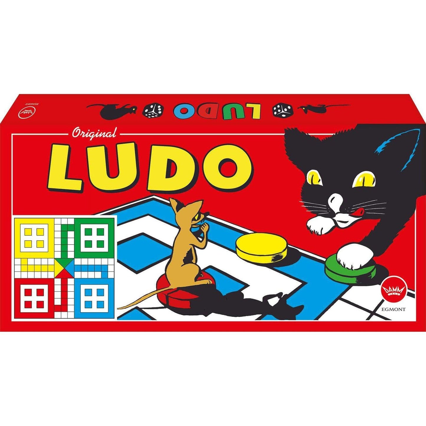 Spill: Ludo-Spill og Aktiviteter-Egmont Damm-Hyttefeber