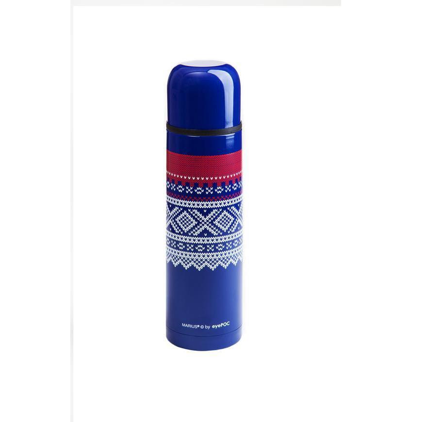 Termos Marius - Original Blå Mariusmønster 0.5l-Termos-Eyepoc-Hyttefeber