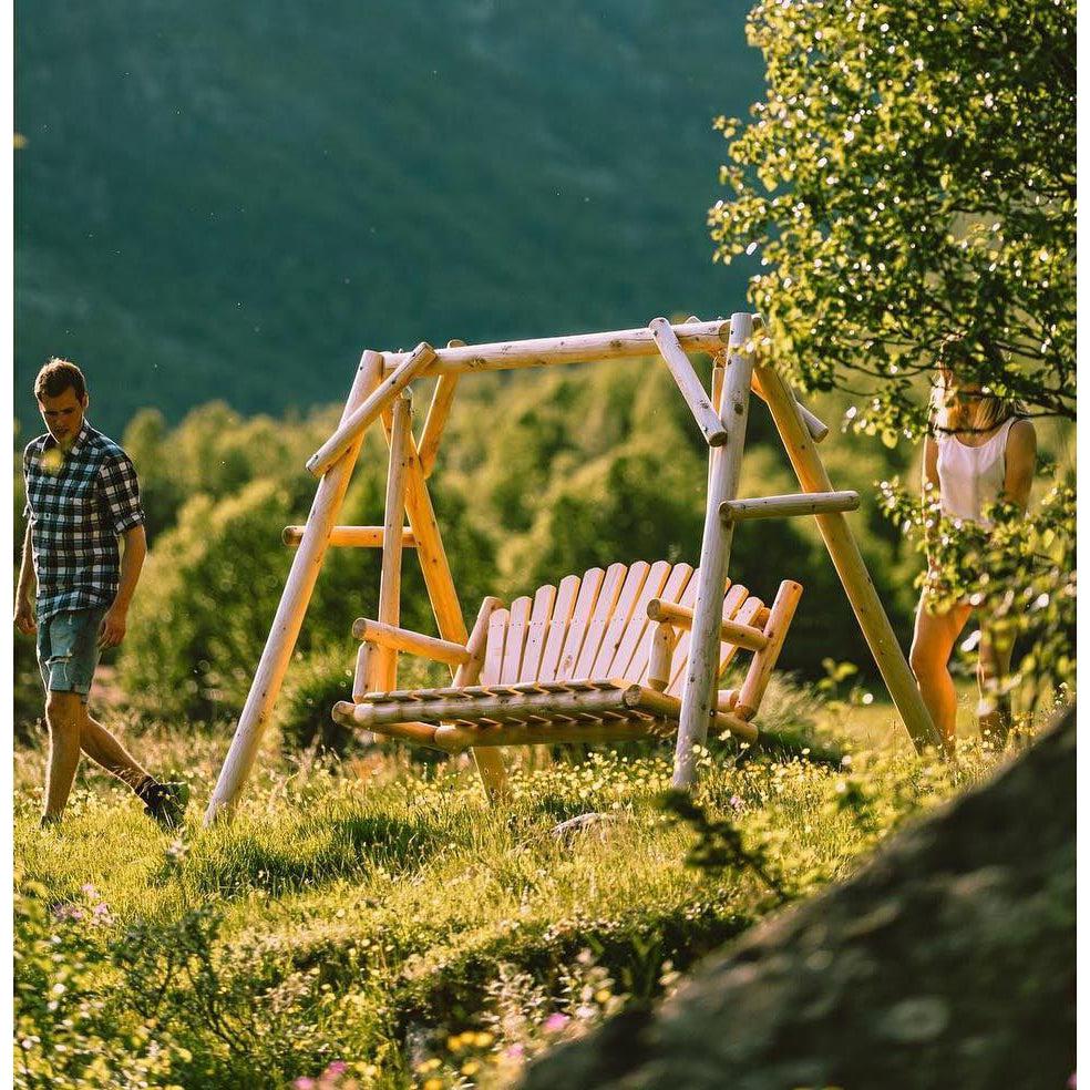 LOG Svinghuske-Hagemøbler-Canadian Outdoor-Hyttefeber