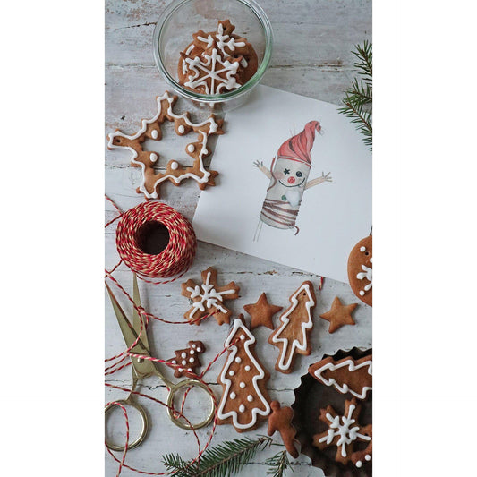 Store kunstkort - Dorullnisse-Til Veggen-Emmeselle-Hyttefeber