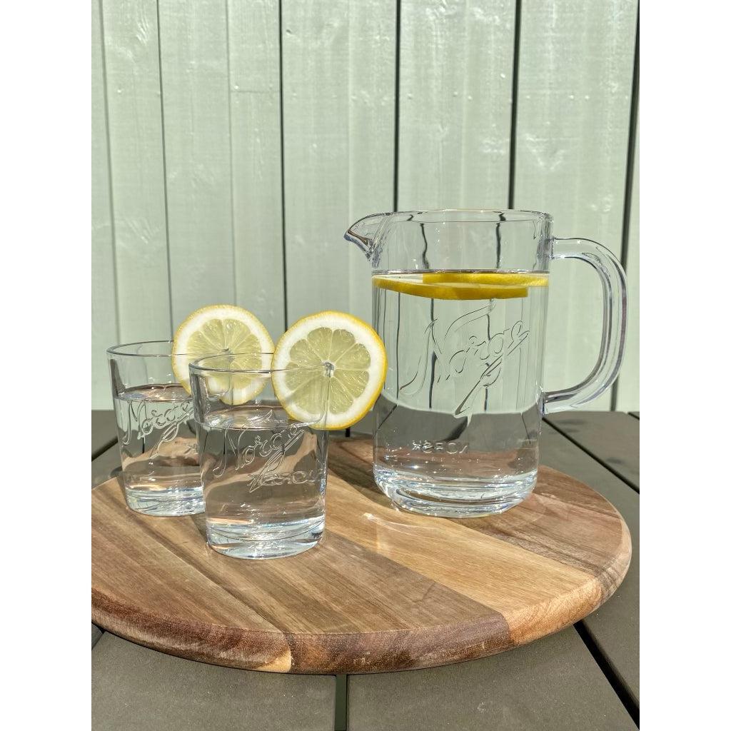 Norgesglasset Glassmugge 1.2l-Mugger og Vaser-Norgesglasset-Hyttefeber