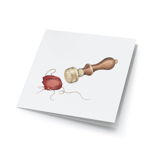 Store kunstkort - Forseglingsvoks-Til Veggen-Emmeselle-Hyttefeber