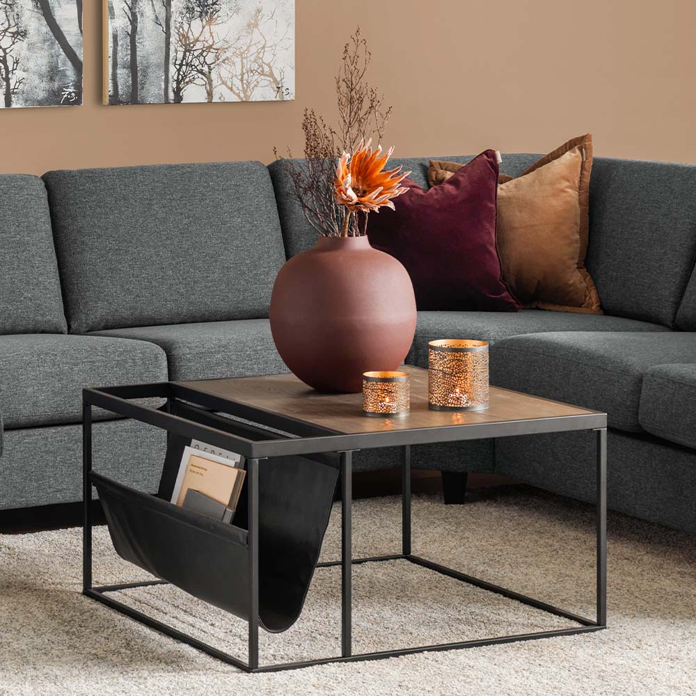 HB Lyslykt Sett á 3 i Gaveeske-Lyslykter-Lama-Hyttefeber