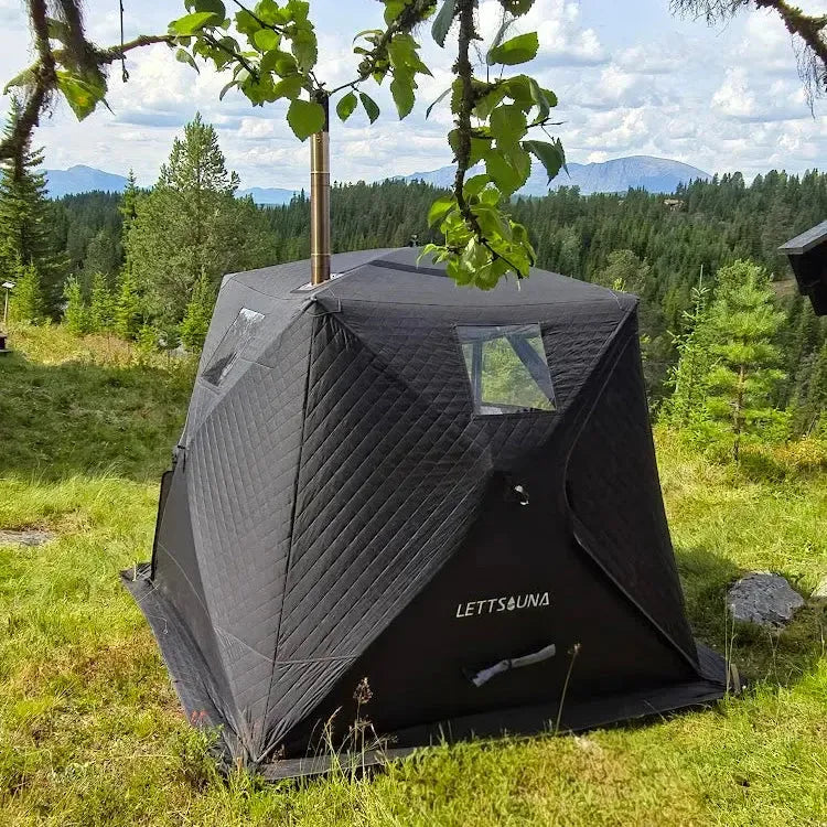 Saunatelt Lauvset - pakke med alt du trenger-Saunatelt-Lettsauna-Hyttefeber