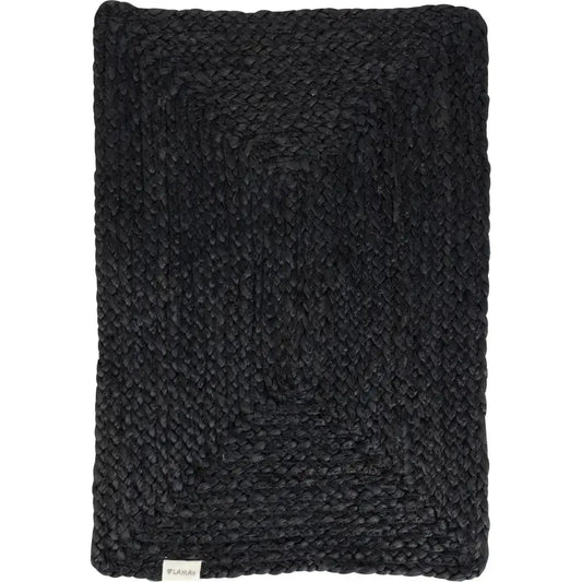 Lama Dekkebrikke - Sort - 35x50cm-NorviGroup-Hyttefeber