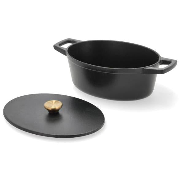 HOLM - Støpejernsgryte oval 3,8 liter-Servering-HOLM-Hyttefeber