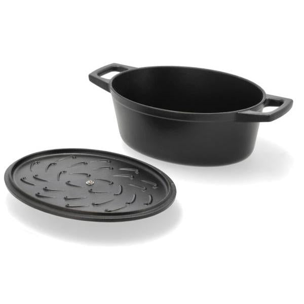 HOLM - Støpejernsgryte oval 3,8 liter-Servering-HOLM-Hyttefeber