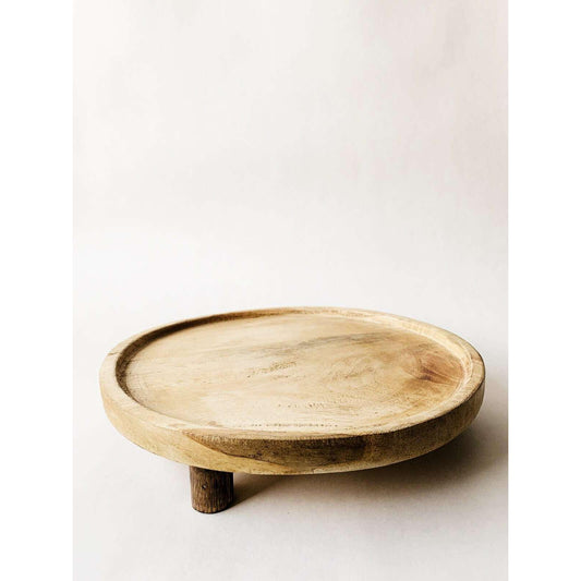 Lysfat med ben - 24×6 cm - Natur-lys-Trend Design-Hyttefeber