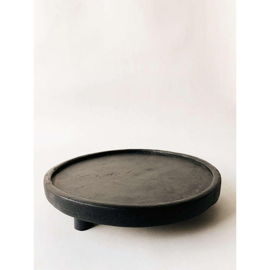 Lysfat med ben - 24×6 cm - Svart-lys-Trend Design-Hyttefeber