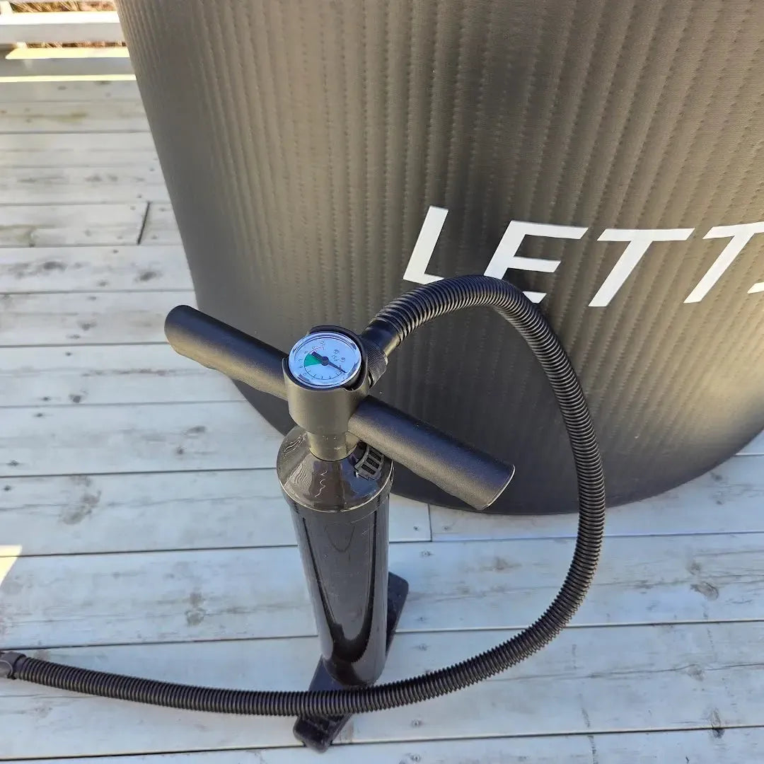 Isbad Buust1, tønne rund-Isbad-Lettsauna-Hyttefeber