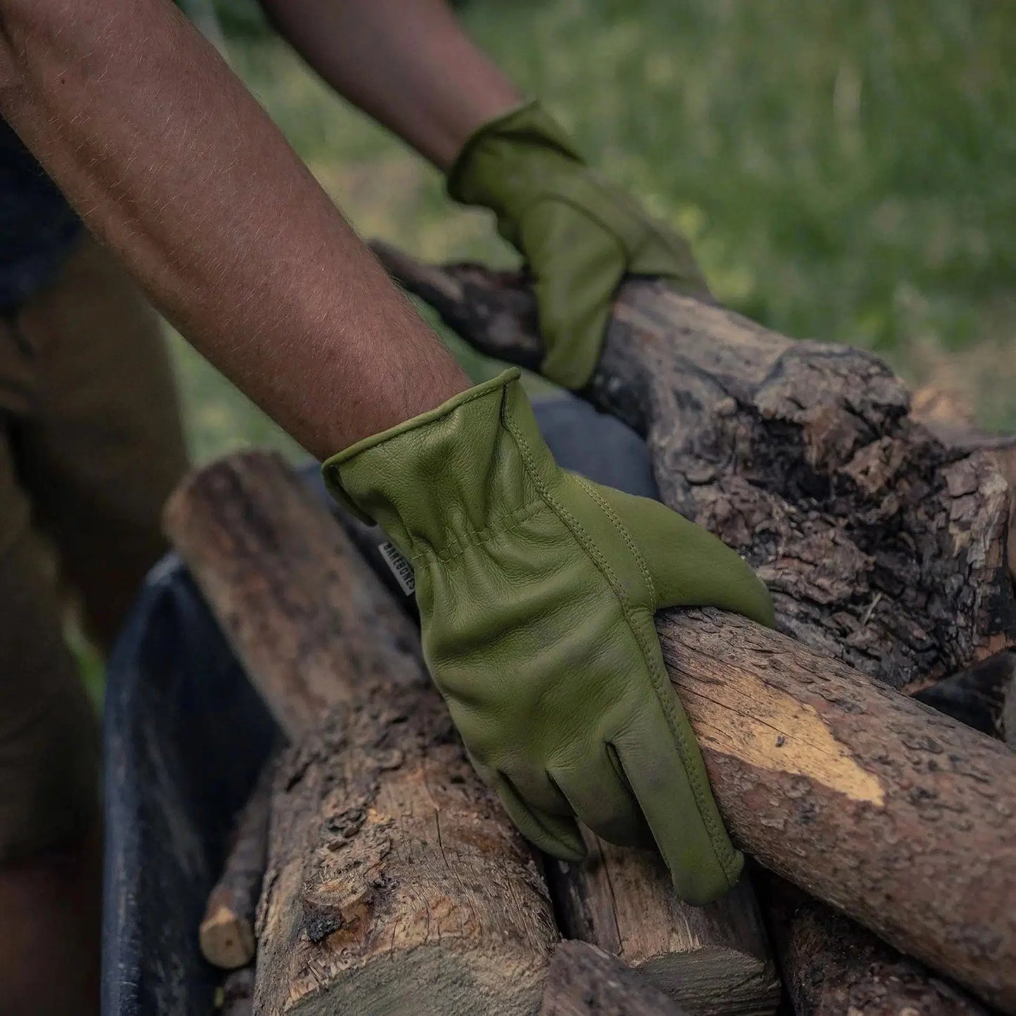 Barebones - Classic Work Glove - Olive-Barebones-Hyttefeber