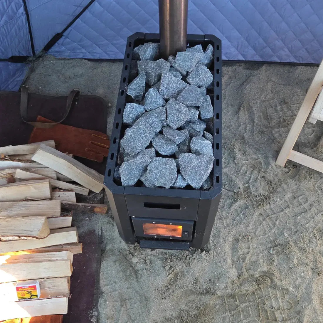 Saunatelt Lauvset-Saunatelt-Lettsauna-Hyttefeber