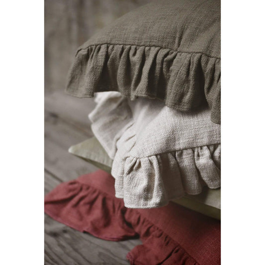 Putetrekk med kappe - 50x50 Cm - creme-Putetrekk-Trend Design-Hyttefeber