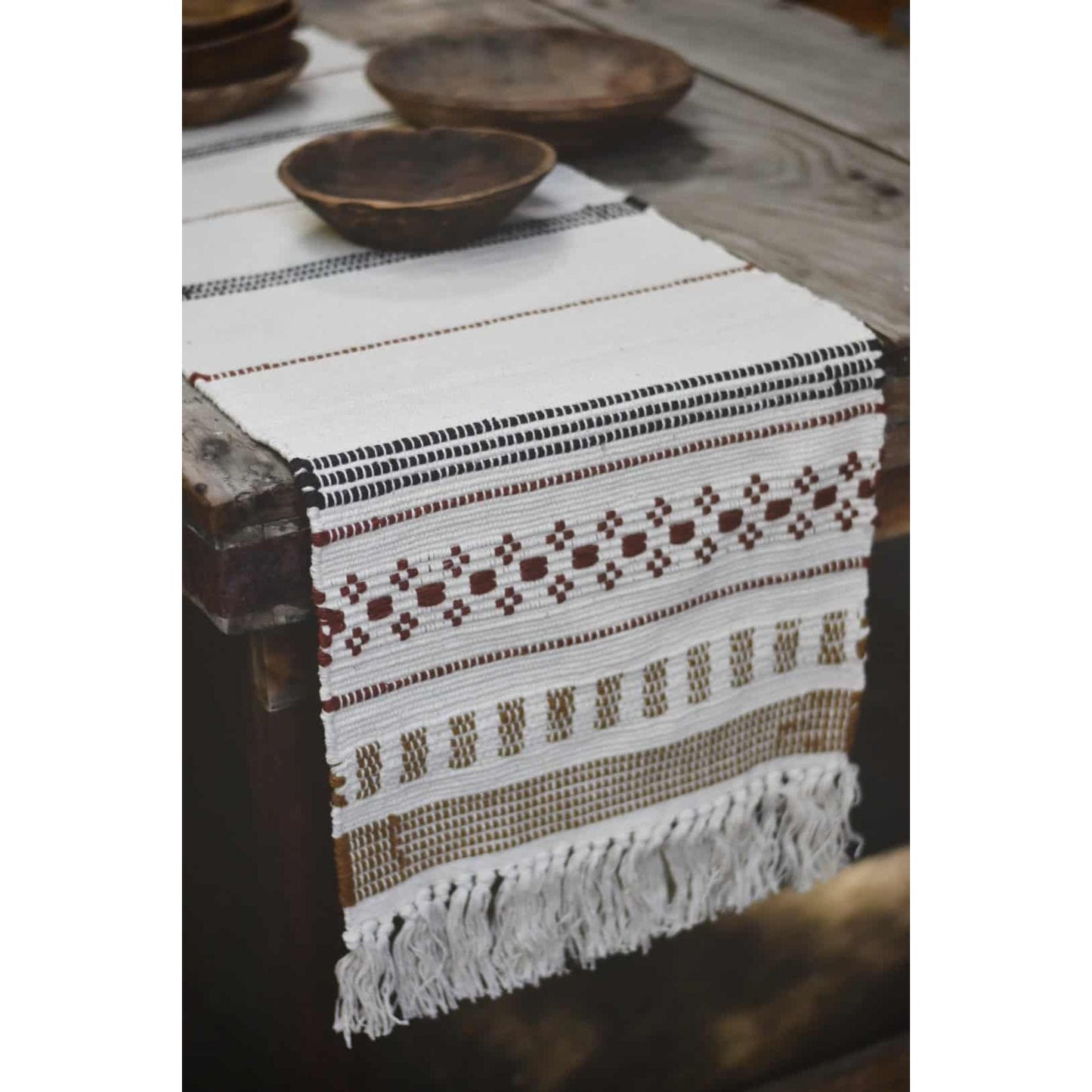 Løper - Bomull - 40×150 Cm - Multi-Dørmatte-Trend Design-Hyttefeber