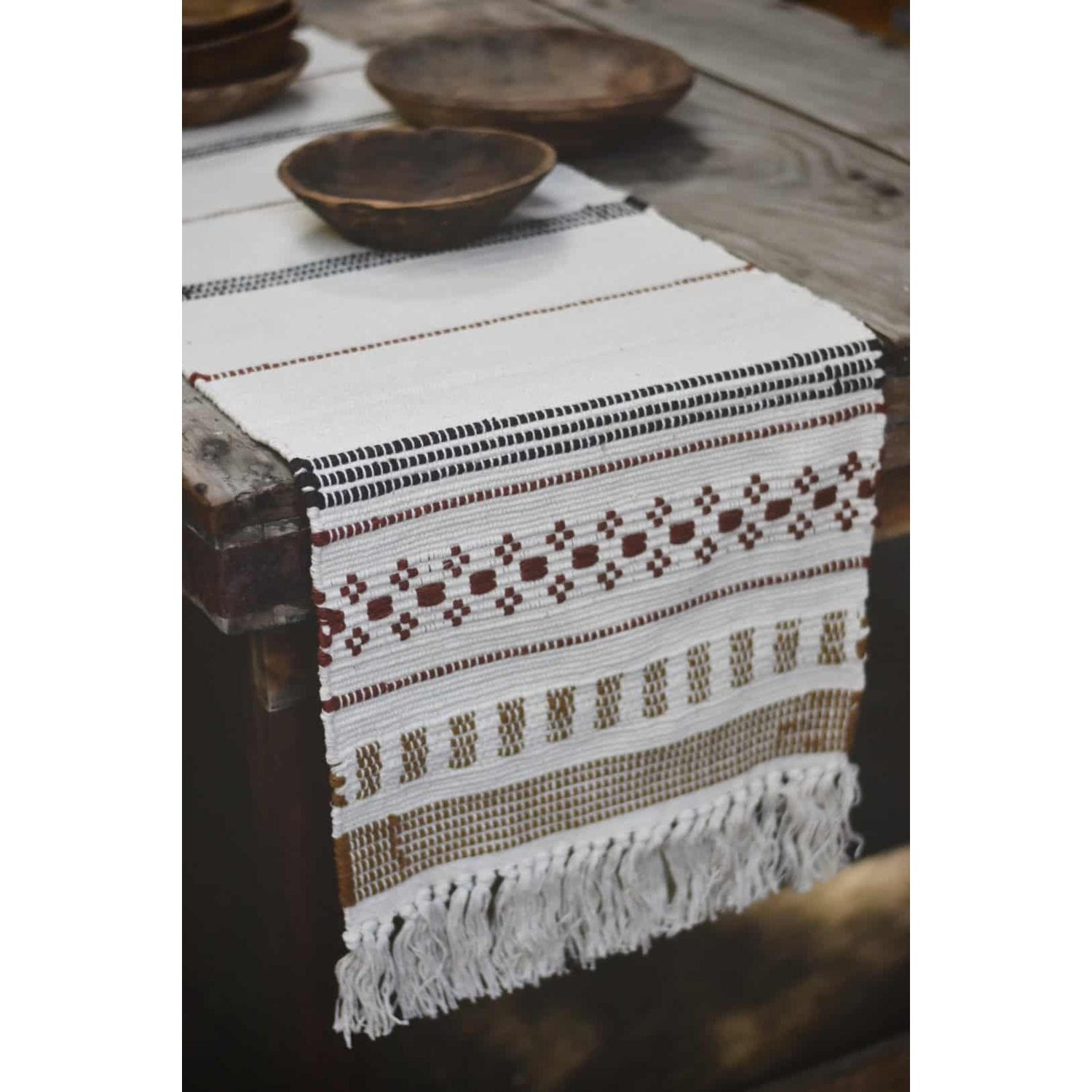 Løper - Bomull - 40×150 Cm - Multi-Dørmatte-Trend Design-Hyttefeber