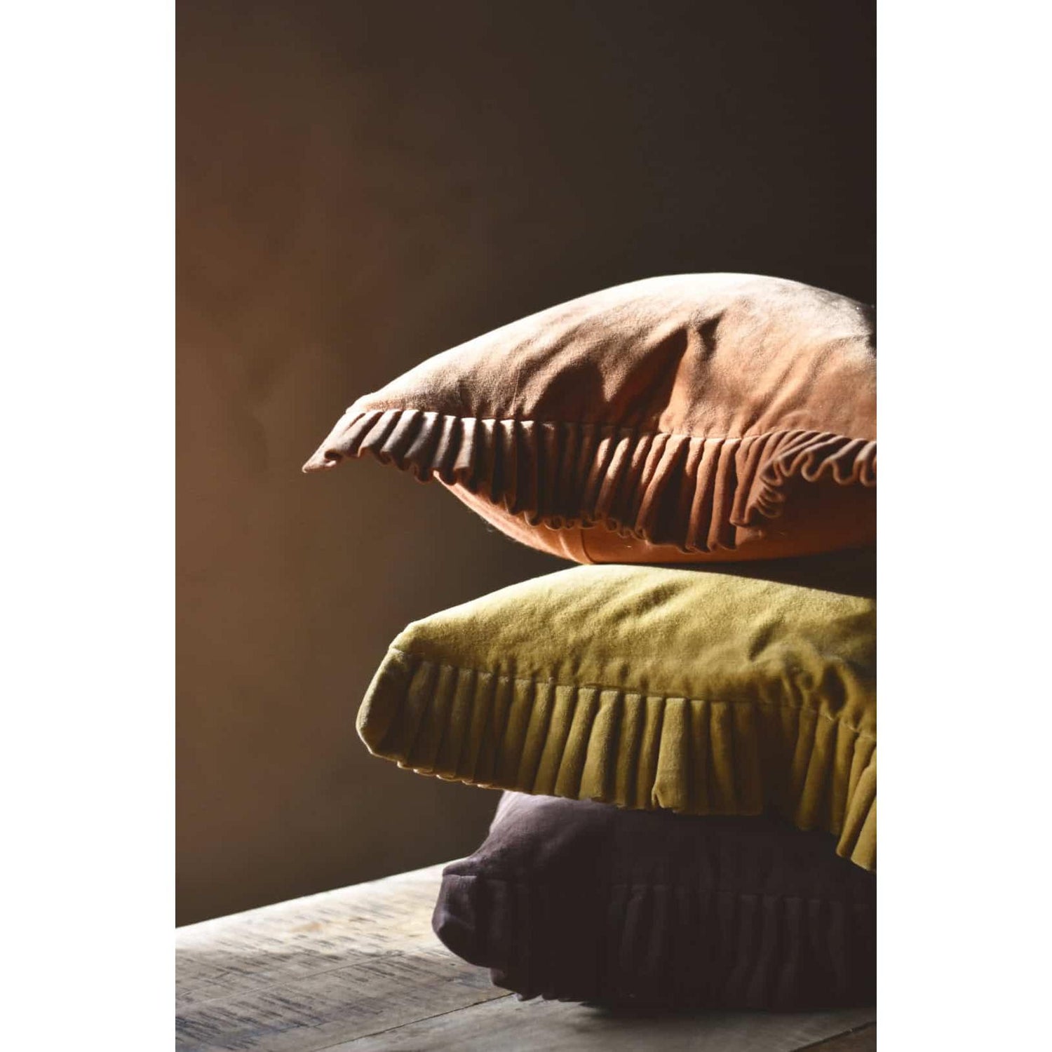 Putetrekk Velur - 40×60 Cm - Rust / cognac-Putetrekk-Trend Design-Hyttefeber