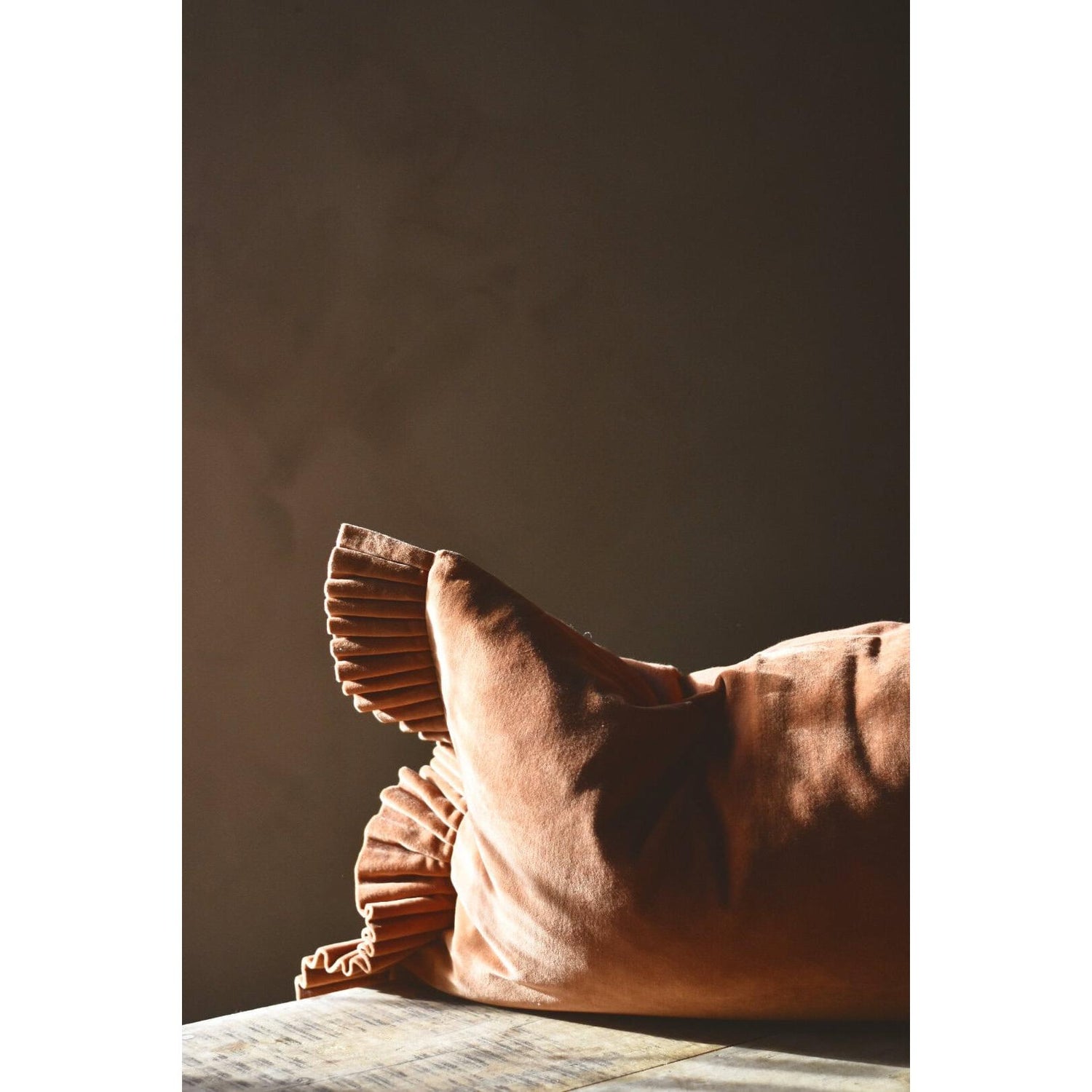 Putetrekk Velur - 40×60 Cm - Rust / cognac-Putetrekk-Trend Design-Hyttefeber