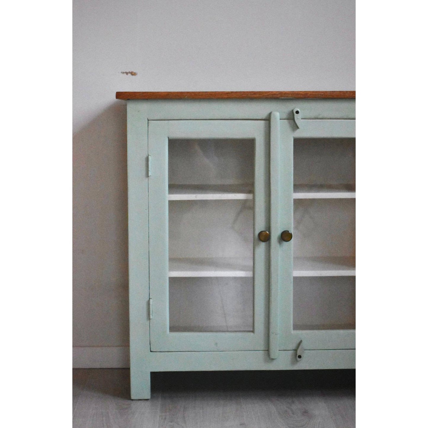 Vintage Skap Lys Grønt 80x35x80cm-Møbler og Bord-Trend Design-Hyttefeber