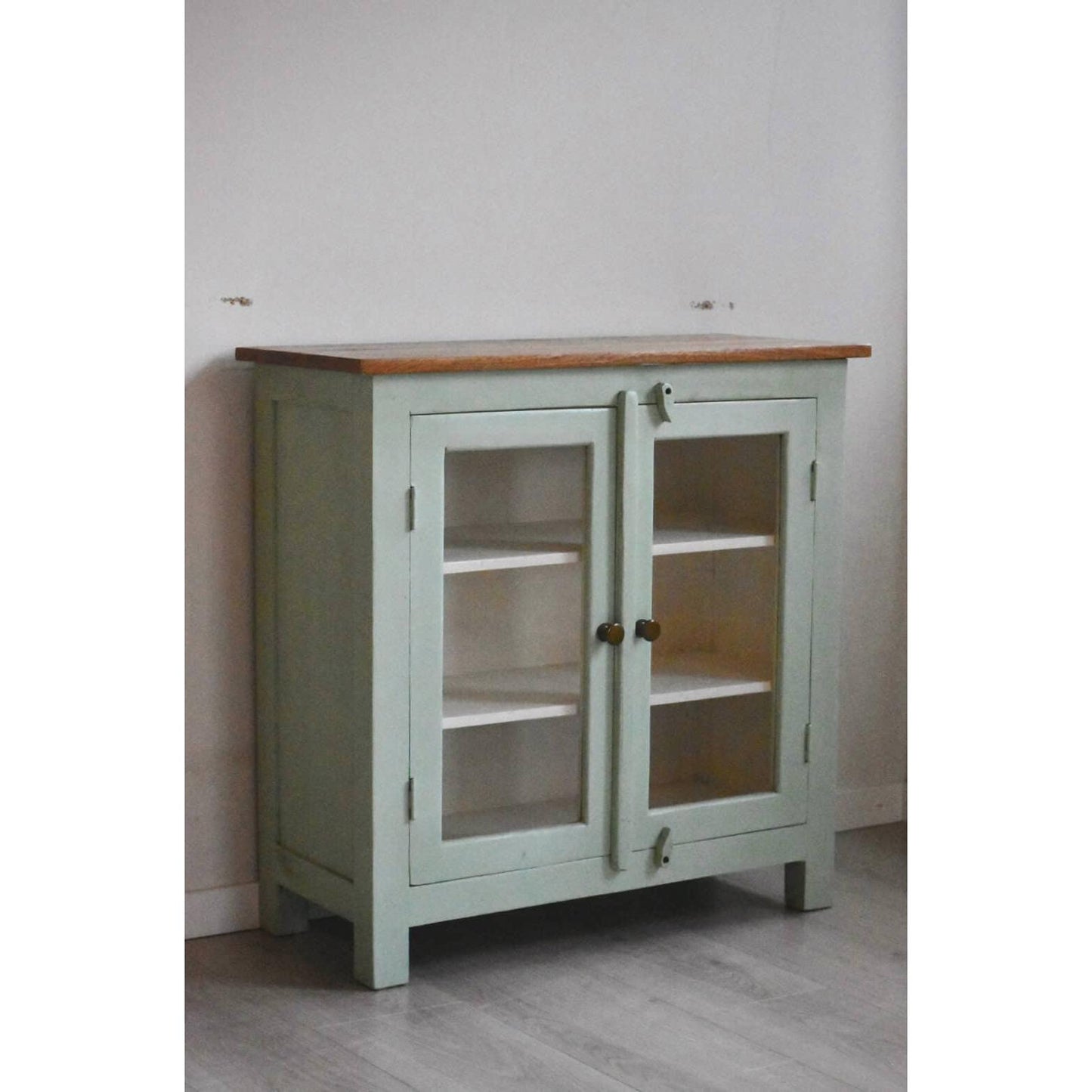 Vintage Skap Lys Grønt 80x35x80cm-Møbler og Bord-Trend Design-Hyttefeber