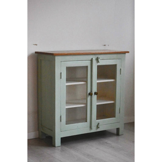 Vintage Skap Lys Grønt 80x35x80cm-Møbler og Bord-Trend Design-Hyttefeber