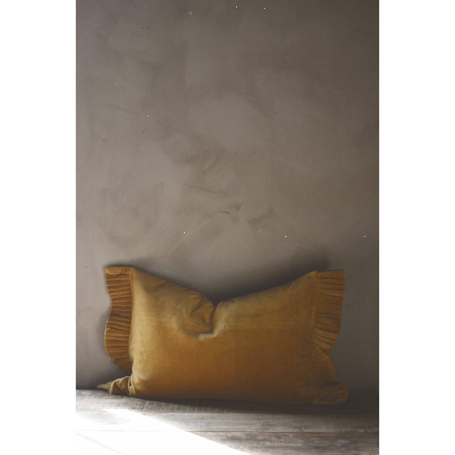 Putetrekk Velur - 40×60 Cm - Sennep-Putetrekk-Trend Design-Hyttefeber