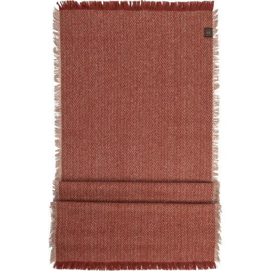 Halvor Bakke - Bordløpet - Resirkluert Ull - Rust - 50x140cm-Duker-Lama-Hyttefeber