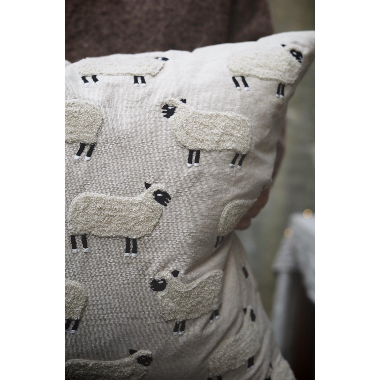 Putetrekk med sauer - 50x50 Cm-Putetrekk-Trend Design-Hyttefeber