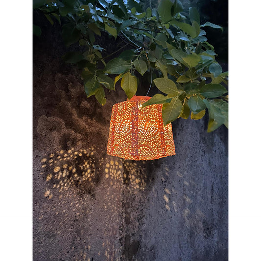 LUMIZ - Paisley Apricot - Lampshade 20-Utebelysning-Lumiz-Hyttefeber
