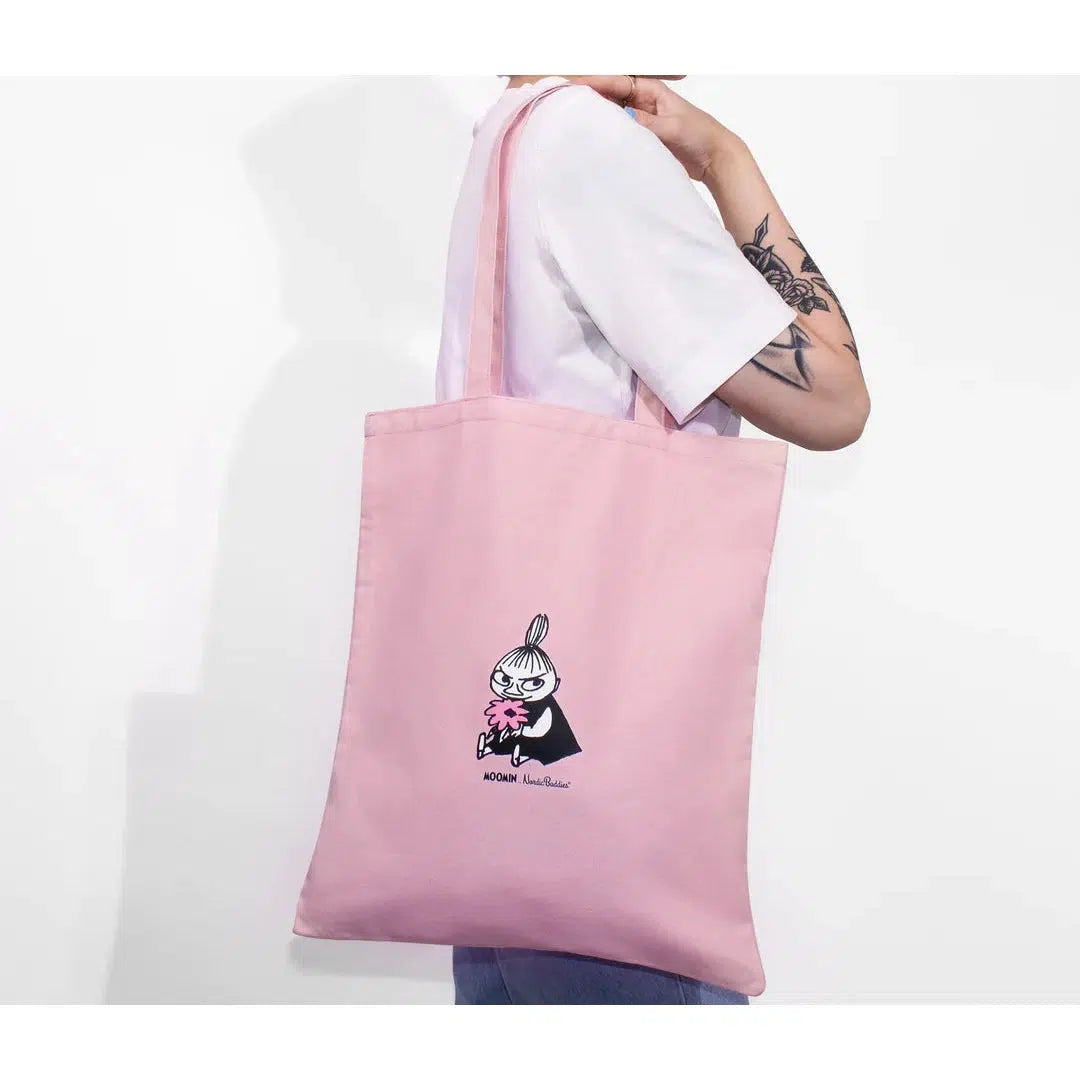 Moomin Tote Bag - Lille My - Pink-Tote Bag-Moomin By NordicBuddies-Hyttefeber