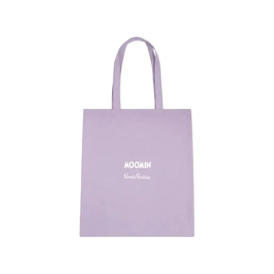 Moomin Tote Bag - Mummitrollet - Purple-Tote Bag-Moomin By NordicBuddies-Hyttefeber