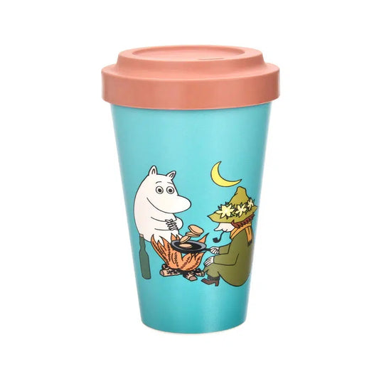 Moomin Take Away Mug - 450 ml - Moomintrollet og Snusmumrikken Camping-Take Away Kopp-Moomin By NordicBuddies-Hyttefeber