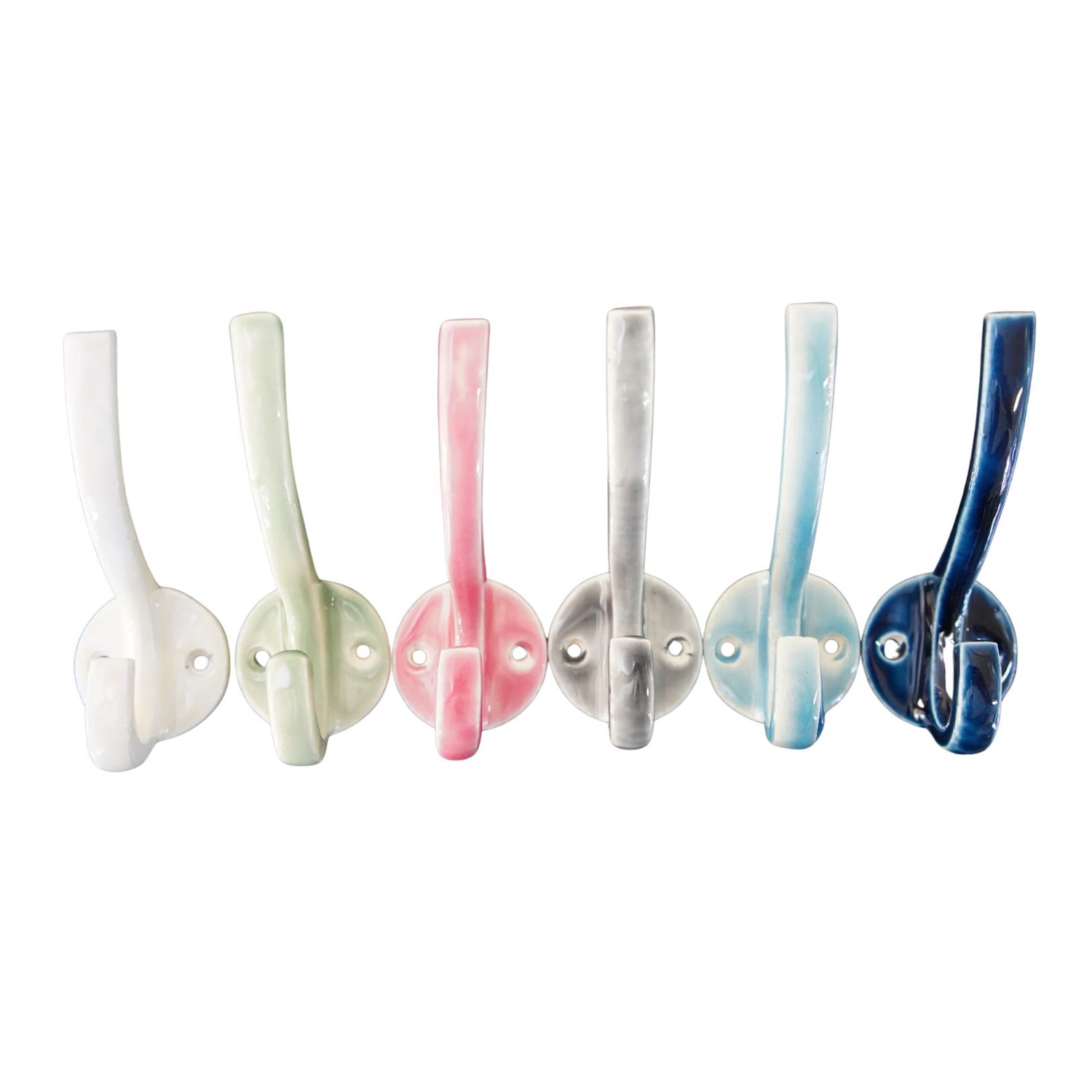 Kroker - emaljert metall - 4 stk-_Utgått-Lama-Hyttefeber