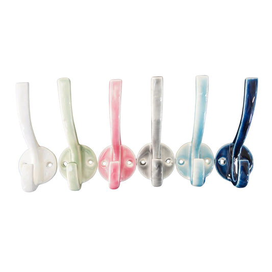 Kroker - emaljert metall - 4 stk-_Utgått-Lama-Hyttefeber