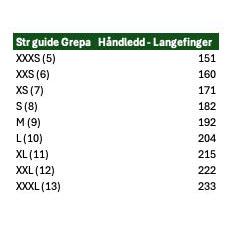 Revir - Grepa 3.0 skinnhanske med ullfor-Barebones-Hyttefeber