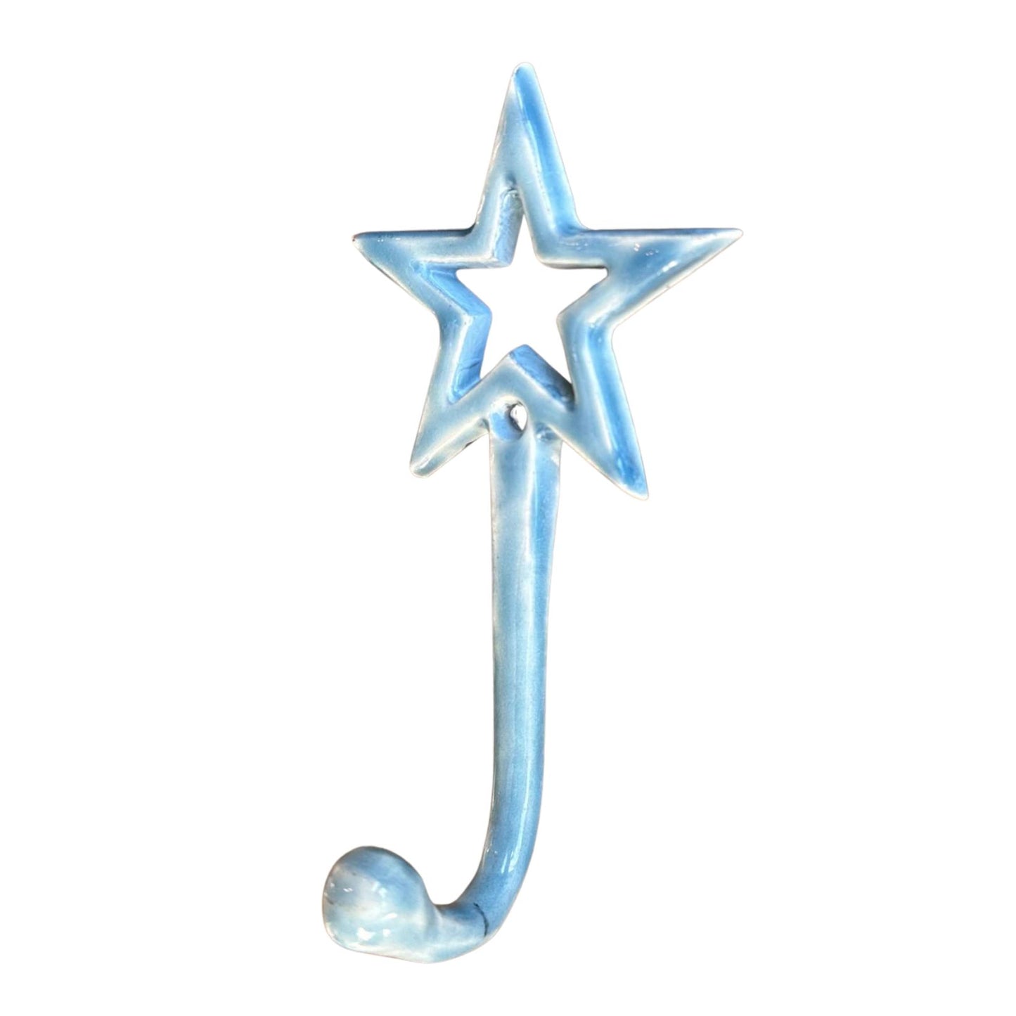 Stjernekrok - emaljert metall - 4 stk-Knagger og Knotter-Norvigroup-Hyttefeber