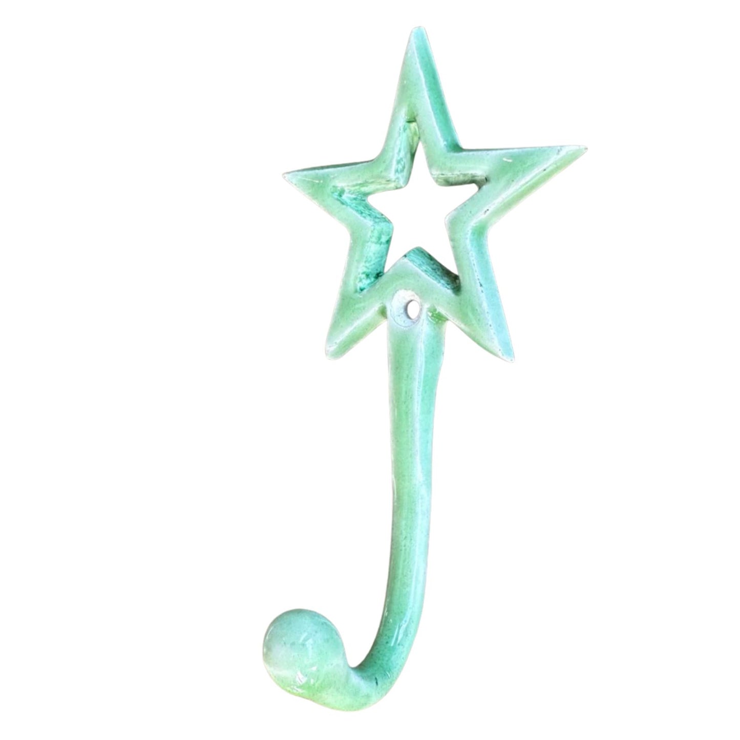 Stjernekrok - emaljert metall - 4 stk-Knagger og Knotter-Norvigroup-Hyttefeber