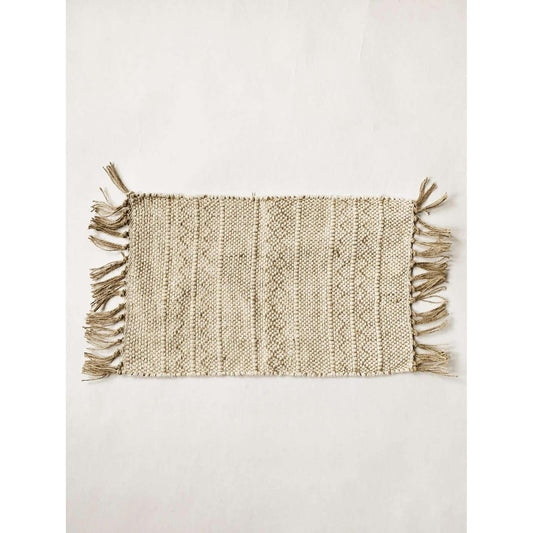 Bordbrikke - Jute/Bomull - 30×45 Cm Creme-Bordbrikke-Trend Design-Hyttefeber