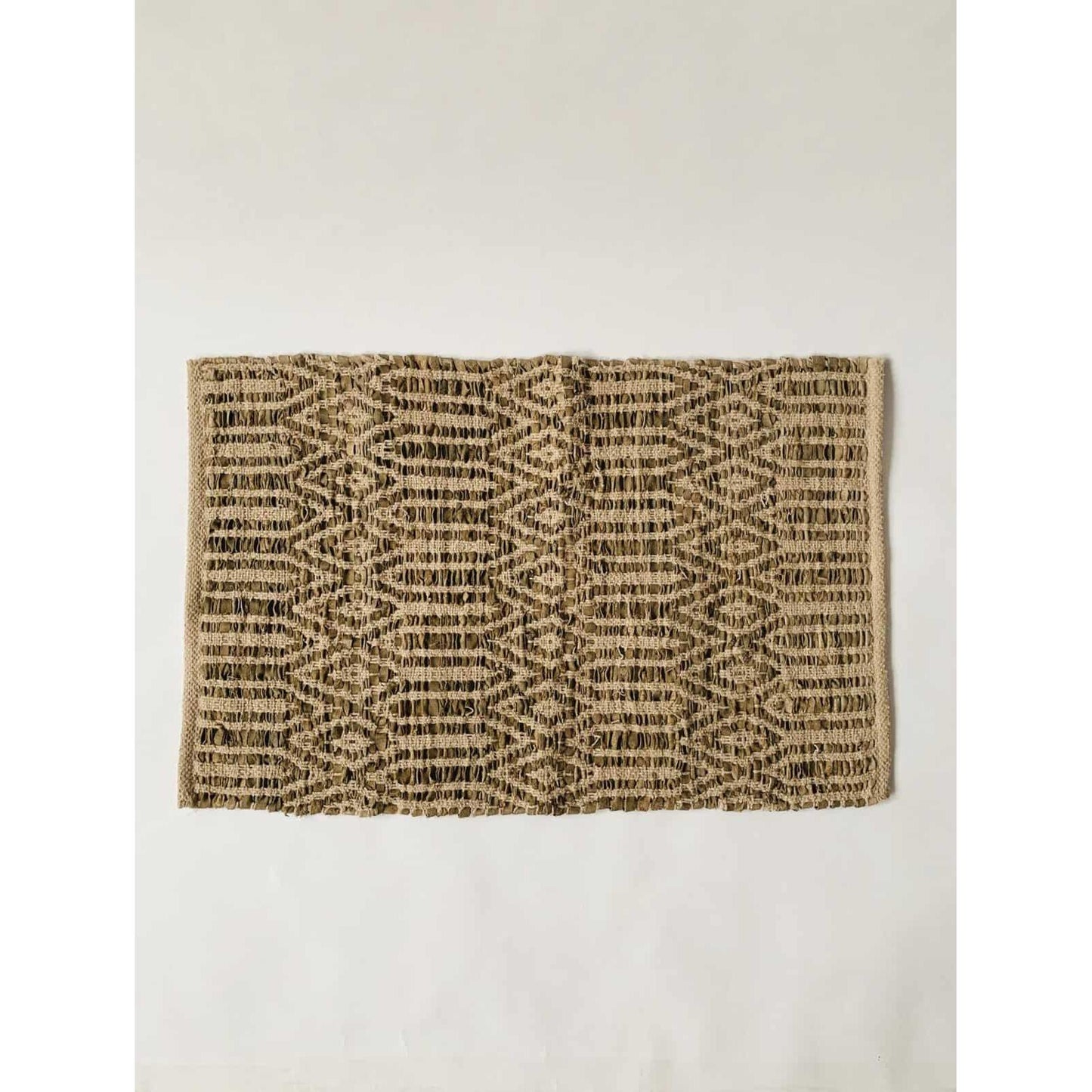 Dørmatte - Skinn - 50×70 Cm - Mønstret Grønn-Dørmatte-Trend Design-Hyttefeber