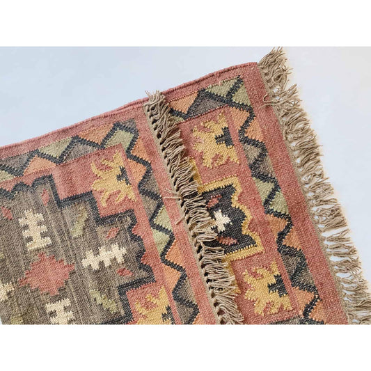 Gulvteppe - Kelim - 120×180 Cm-gulvteppe-Trend Design-Hyttefeber