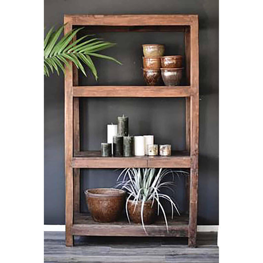 Vintage Reol - 214x122x62cm - Natur-Møbler og Bord-Trend Design-Hyttefeber