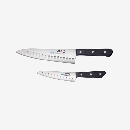 MAC Chef Knivsett 2 Kniver med luftspalt-Knivsett-MAC-Hyttefeber