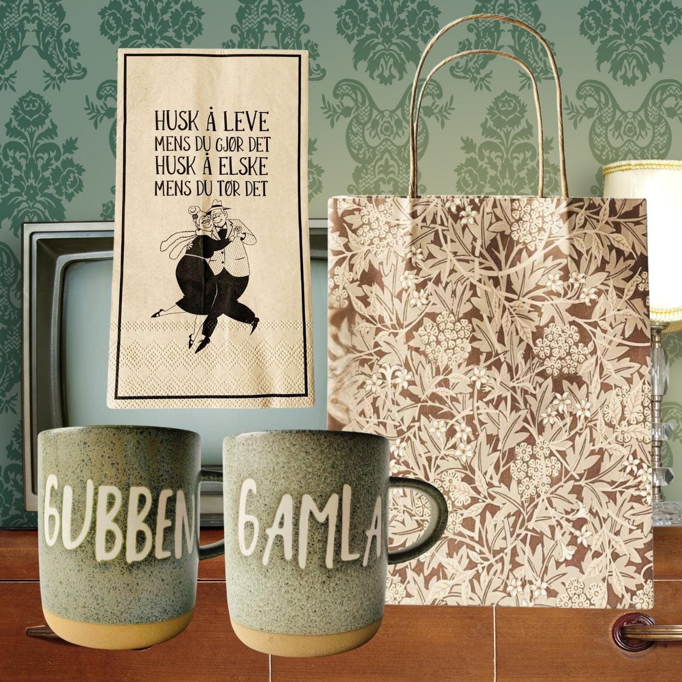 Utvalgte gavepakker: Gubben og Gamla 💕-Hyttefeber-Hyttefeber