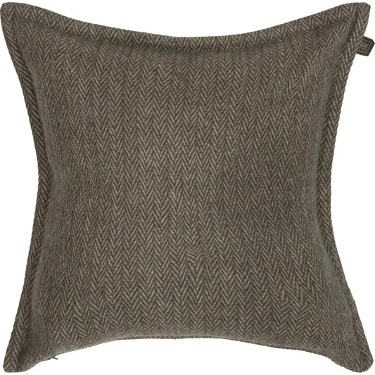 Halvor Bakke - Putetrekk - Asima - Resirkulert Ull - Brun - 50x50-Norvigroup-Hyttefeber