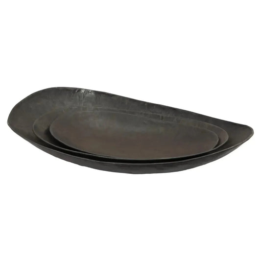 Dekorfat - Lama - Asti - Liten (43 cm)-Brett og Fat-Norvigroup-Hyttefeber