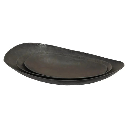 Dekorfat - Lama - Asti - Liten (43 cm)-Brett og Fat-Norvigroup-Hyttefeber
