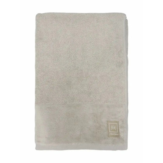 Halvor Bakke - Clifton håndkle - Beige / Pure Cashmere 140x70