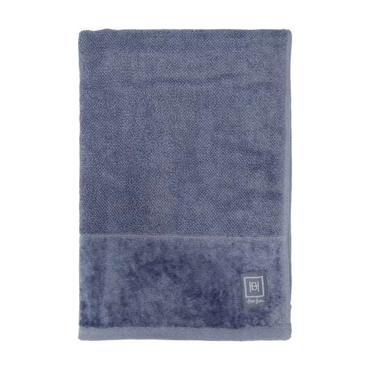 Halvor Bakke - Clifton håndkle - Blå / Midnight Blue 150x86-Kjøkkenhåndklær-NorviGroup-Hyttefeber