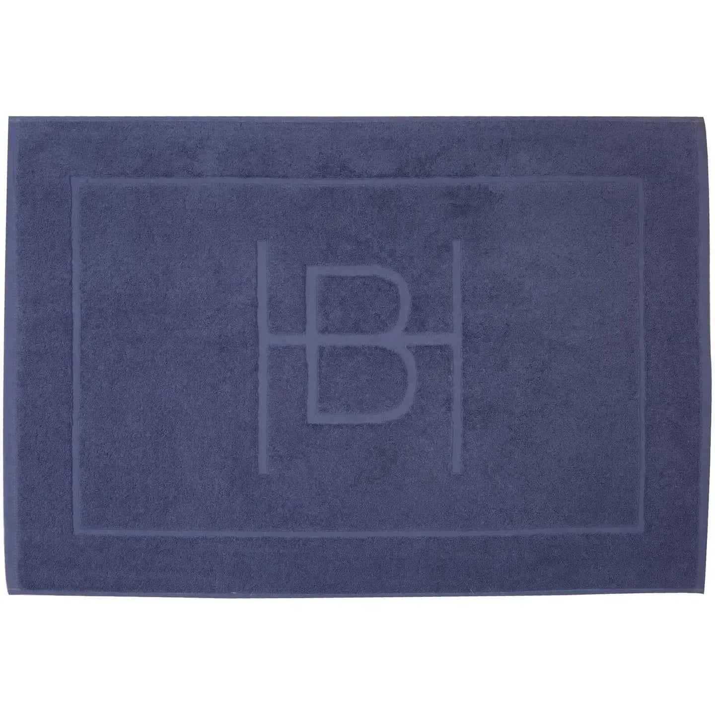 Halvor Bakke - Clifton Badematte - Blå / Midnight Blue - 60x90-Badematte-NorviGroup-Hyttefeber