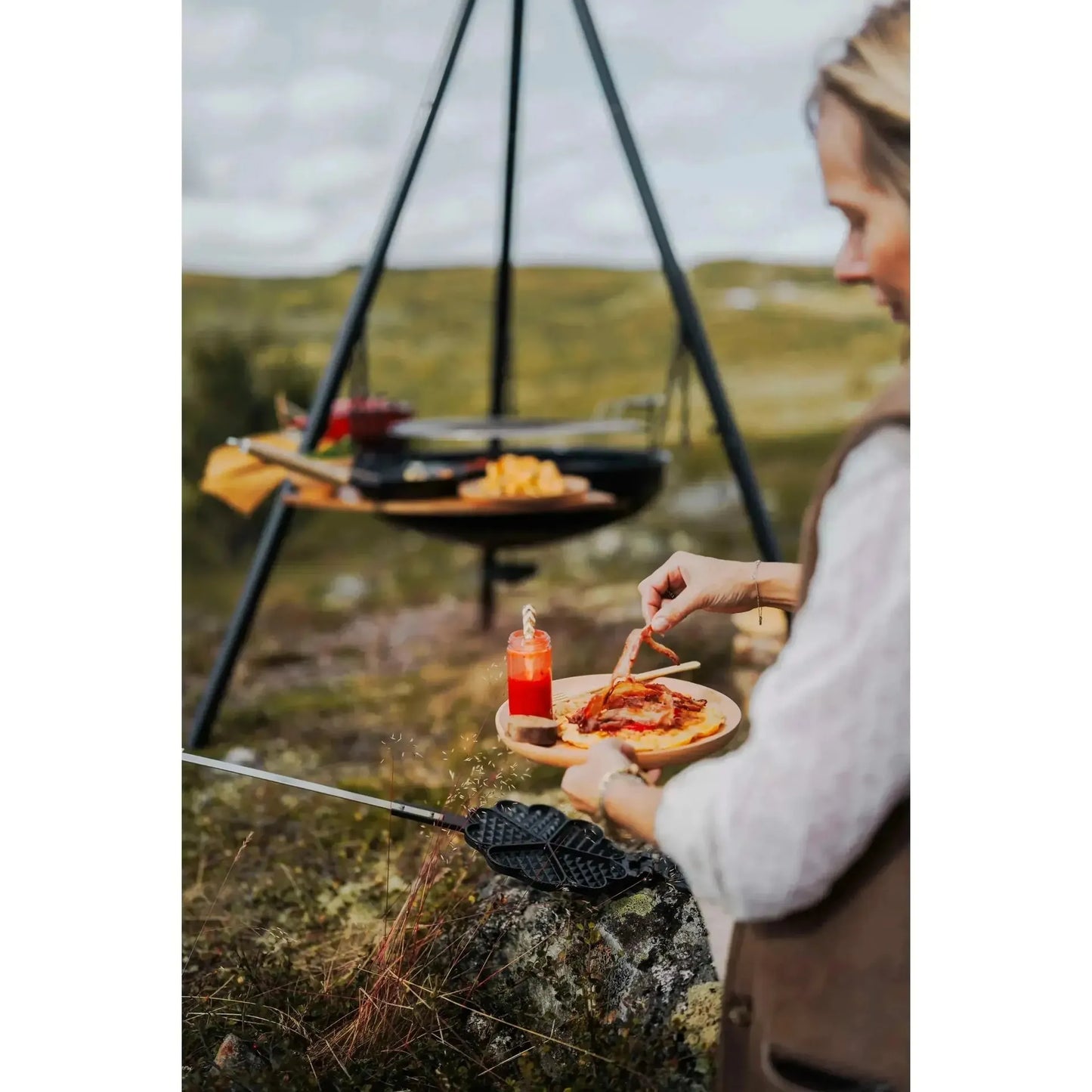 Espegard Bålpanne 70 (NYHET)-Bålpanner-Espegard-Hyttefeber