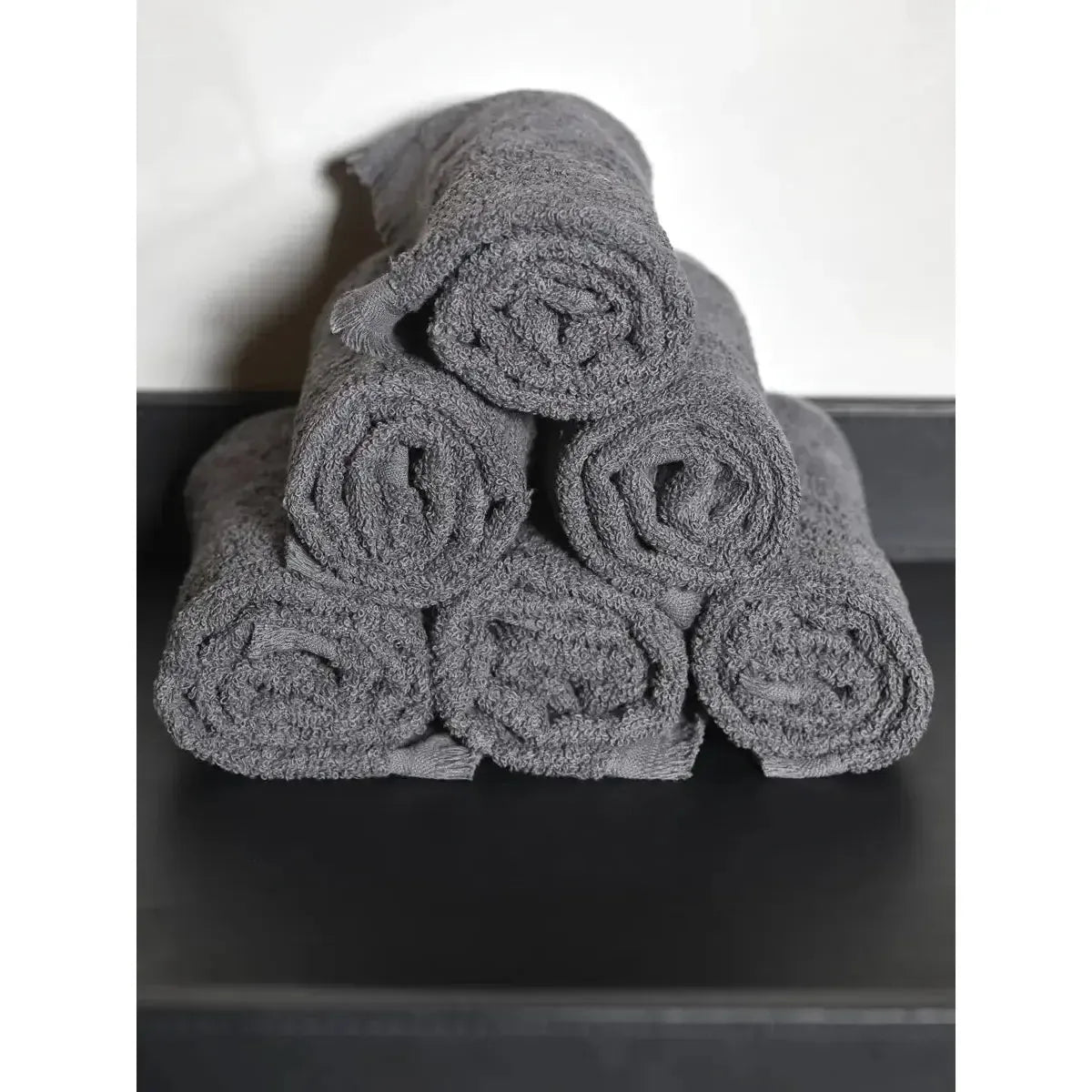 Halvor Bakke - Everyday håndhåndkler - Grå/Plum Kitten - 6-pk-Kjøkkenhåndklær-NorviGroup-Hyttefeber